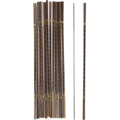 Lames de scie, lame coupe scie en acier à haute teneur carbone pour la fabrication bijoux chantourner feuille cuivre résistance avec dents spirale bois, métal, plastique, sciage (1/5)