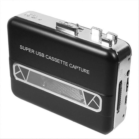 Convertisseur CD/cassette USB pour PC - Lecteur audio USB ultra performant pour la capture de cassettes vers MP3 (1/5)