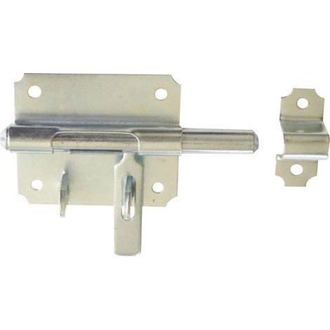 Verrou porte cadenas - Longueur 2 (mm) : 100 - Diametre : 16 - Longueur (mm) : 162 - Diamètre cadenas (mm) : 7.5 - TORBEL (1/3)