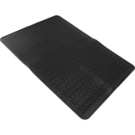 Tapis de protection antidérapant en silicone pour plaque de cuisson électrique, tapis de cuisson en verre, tapis d'égouttage pour la cuisine (1/5)