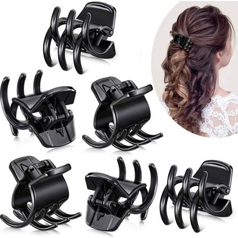 Lot de 12 pinces à cheveux de taille moyenne, accessoires de coiffure de 1,3 pouces (1/5)