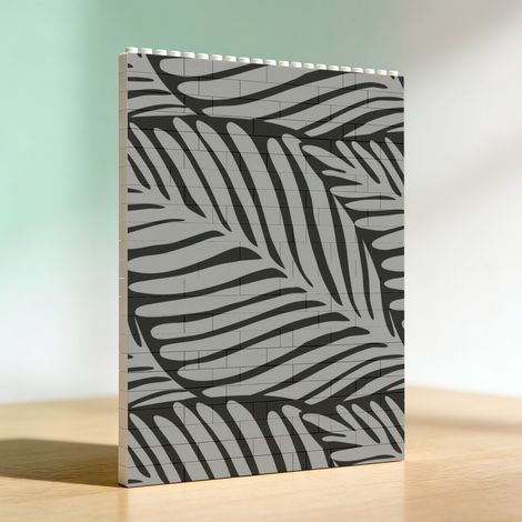 Cadre photo de construction en blocs pour adultes, cadeau pour Saint-Valentin et anniversaire (1/5)