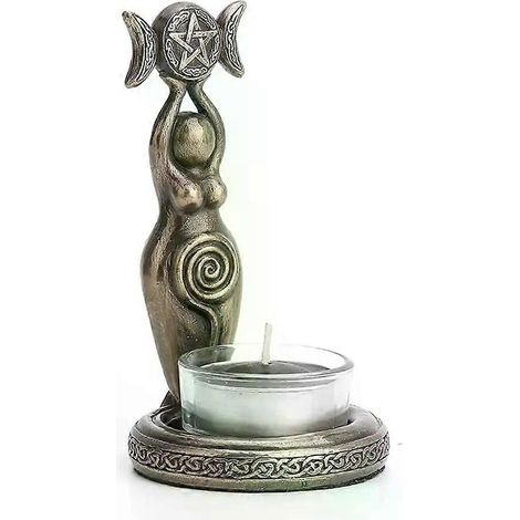 HONORNIC - Magnifiques et généreux ornements de chandeliers en forme d'idole, décoration intérieure, artisanat, petits ornements et modèles miniatures créatifs (1/4)