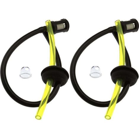 Tubi del carburante con filtro, kit filtro carburante, tubo del carburante per decespugliatore, kit tubo carburante, per decespugliatore/tosaerba -Crezuo
