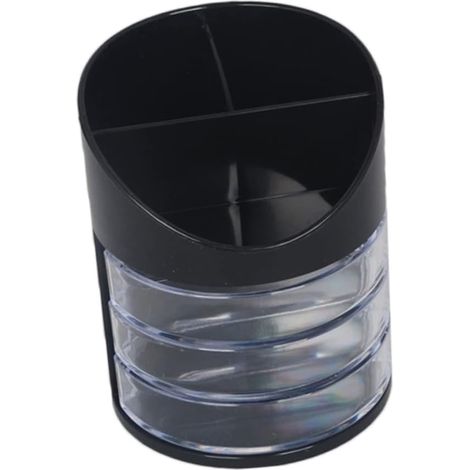 Schreibtisch-Stifthalter, Bleistiftbehälter, schwarz