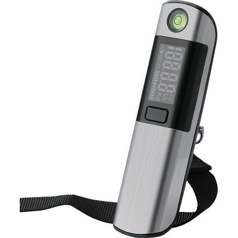 Luggage Scale Device, Electronic Scale to Avoid Excess Weight in Travel, Tool with Tape Measure and Hand Scale, Scale for Suitcases (1/5)