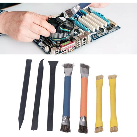Hebel- und Bürstenset, Elektronikreparatur- und Reinigungswerkzeugset, Spezialreinigungswerkzeuge (1/5)