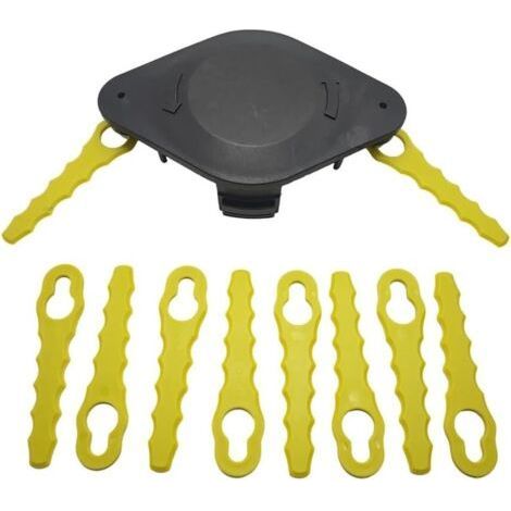 LAN Doppelt gezahnter Messerkopf, kompatibel mit Ryobi Akku-Rasentrimmern, 20 Klingen (1/5)