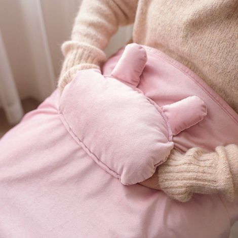 72x115cm USB Body Warmer Blanket Office Heater Electric Heating Shawl (Rose) (1/5)
