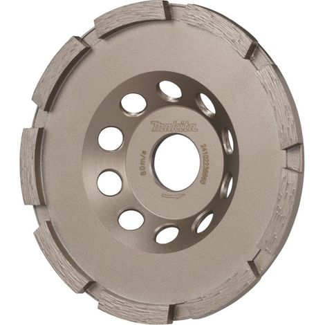 Makita Schleiftopf Ø 125 mm, grob, für Beton (1/2)