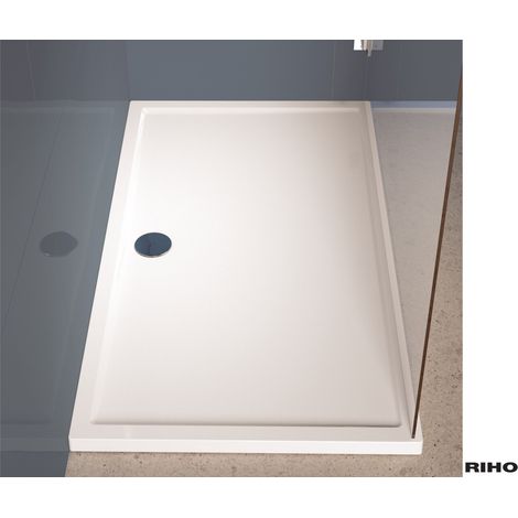 RIHO Zürich receveurs de douche rectangulaires, écoulement 90mm, (1/2)