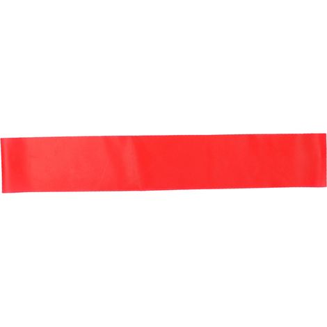 Bande de résistance élastique fitness rouge 600x50x0,9mm, sangle d'étirement pour yoga, musculation et traction, accessoire sport polyvalent. (1/5)