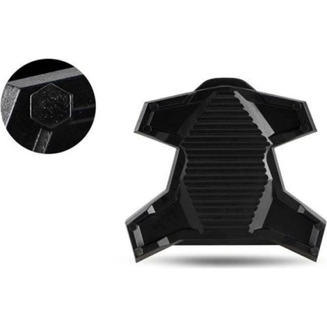 Pédales à clips à clips, pédales adaptées aux dresse à vélos adaptateurs de la pédale pour la pédale de route SPD SPD 1Pair (1/4)