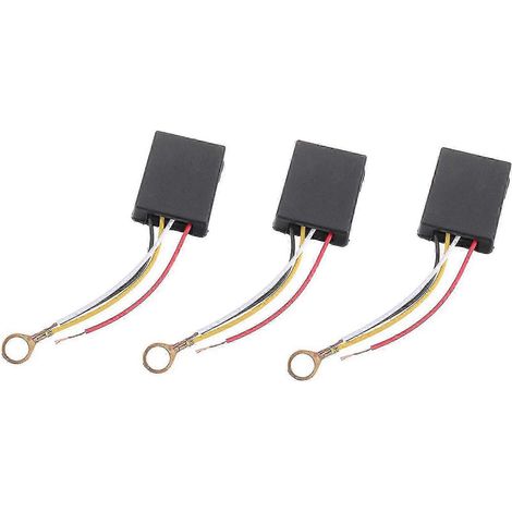 Lot de 3 variateurs tactiles à 3 positions pour lampes de bureau