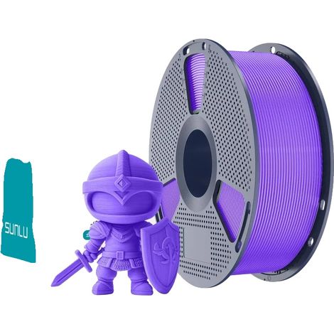 Filamento PLA, finitura opaca, compatibile con la maggior parte delle stampanti 3D FDM. (1/2)