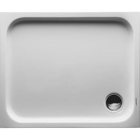 Receveur de douche rectangulaire D-CODE blanc 900x750x85mm
