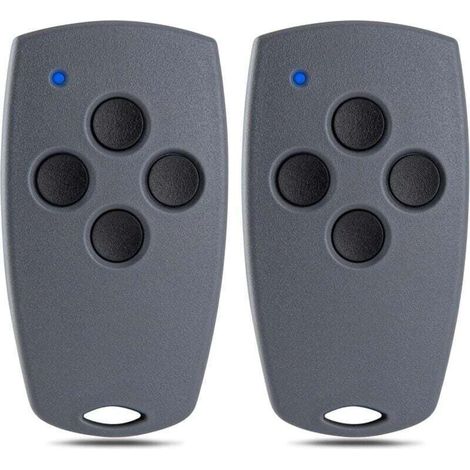 Set mit 2 Ersatz-Handsendern für Marantec Digital 212-433, 211-433, 221-433 – kompatibel mit Marantec d313, 382, 384, d302, d304, 433