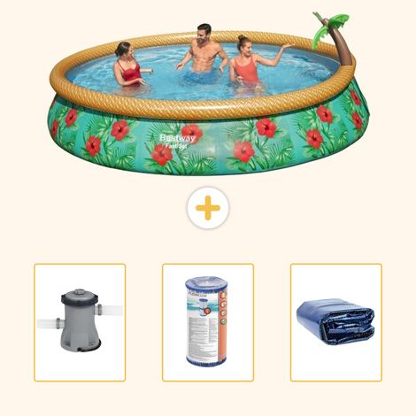 Bestway Bestway Fast Set Ronde - 457x84 cm - 4-pièces  S22285 (1/5)