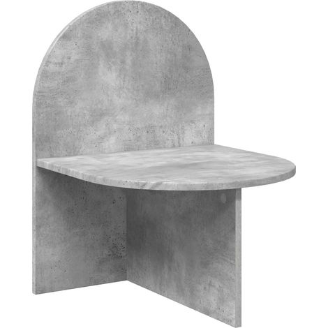 Comodino Grigio Cemento 48 x 49 x 65 cm Legno ingegnerizzato vidaXL