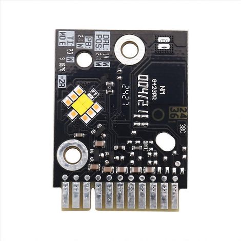 Puce LED pour BMW Série 2 G42, feu de jour jaune, 63115A043C6 R (1/5)