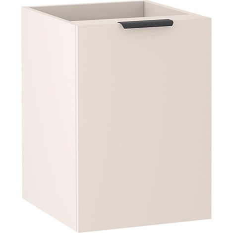 Meuble de rangement suspendu 1P L.40 cm cachemire mat LUNA Furnidea (1/5)