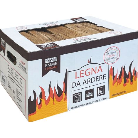 LEGNA DA ARDERE IN FAGGIO (SCATOLA Kg 10 mc 0,025)