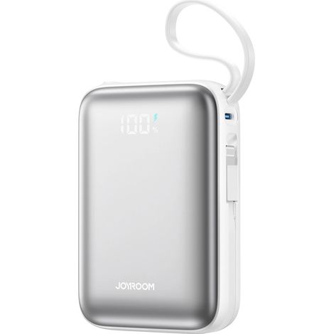 Batterie externe Joyroom JR-PBF29 20 000 mAh 22,5 W avec double câble - Blanche (1/5)