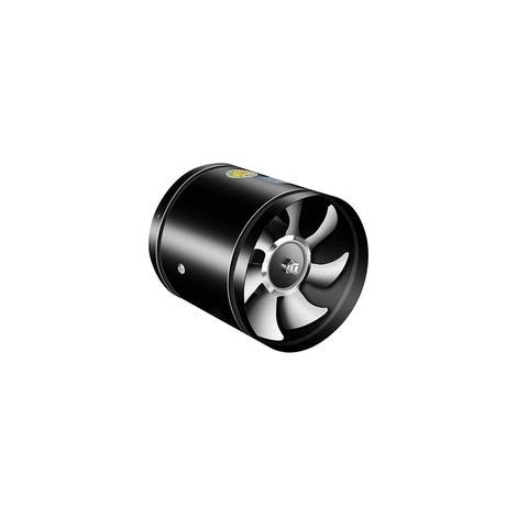 Ventilateur d'extraction rond silencieux en métal pour sous-sol de cuisine (6 pouces) (1/4)