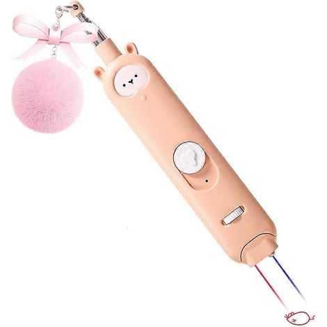 Jouet laser pour chat, jouet 2 en 1, jouet interactif pour chats d'intérieur, baguette lumineuse pour chat (voir photo). (1/5)