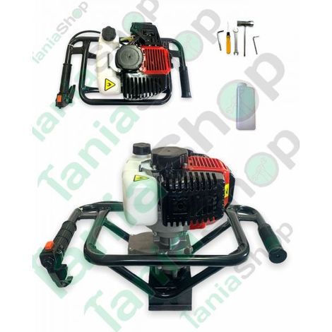 MOTORE COMPLETO DI RICAMBIO TRIVELLA MOTOTRIVELLA TRIVELLATRICE A SCOPPIO 52CC