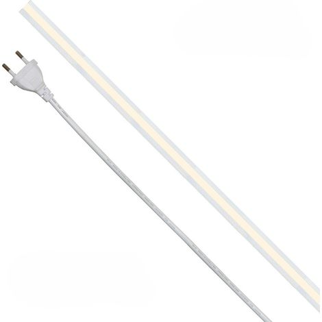 Striscia led 20m COB Milky IP65 monocolore da 14W/MT 220V - 3000K