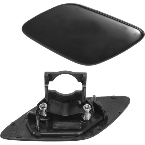 Applicabile 1 paio di coperture per lavafari per E92 E93 2005-2013 61677171660 61677171659 Copertura ugello lavafari sinistro e destro nero