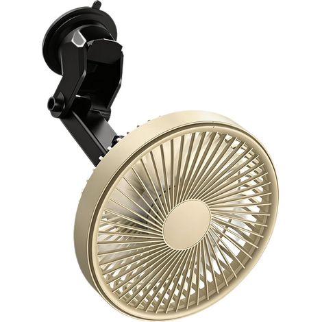 Ventilateur de fenêtre pour voiture Ventouse rotative forte (1/5)