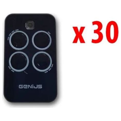 genius 30 x télécommande 4 canaux 433mhz jlc echo tx4 6100334 (1/3)
