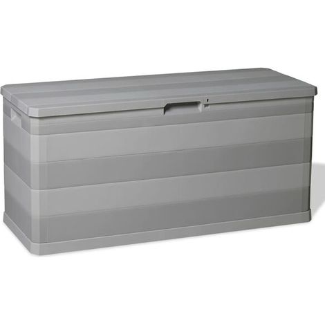 Coffre de jardin gris, 117 x 45 x 56 cm (1/5)