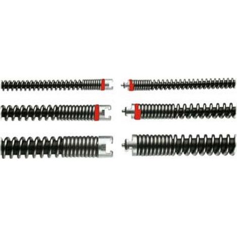 Espirales de limpieza de tubos SMK, Ø de Espiral : 22 mm, Largo 4,5 m, Espesor del Ø del hilo 4,5 mm