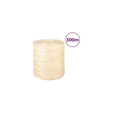 Corde 100 % sisal 2 mm 300 m - Crezuo (1/4)