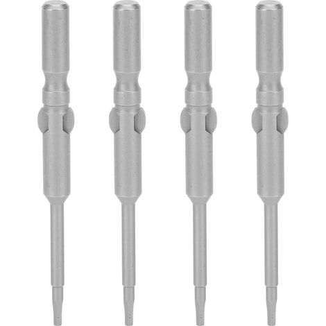 10 Stück magnetische Schraubendreherbits mit Innensechskant, 5 mm Schaft, Industriezubehör (1/5)