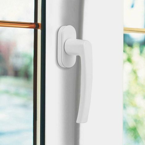 Poignée pour fenêtre et portes en PVC, Blanche (1/4)
