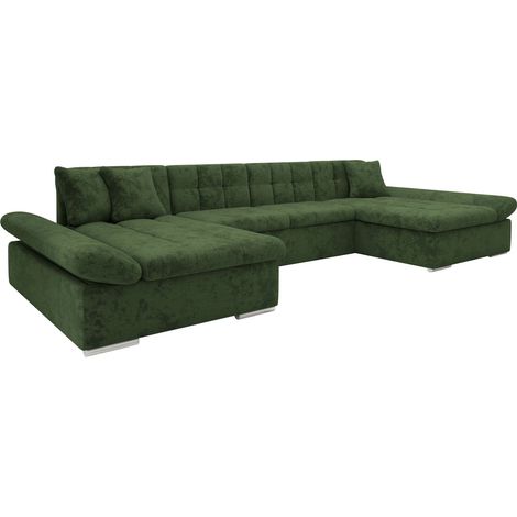 Sofá rinconero Comfivo Ficus, Clara 215.10, Función de descanso, Almacenaje, 360x160x75cm, 0 (1/5)
