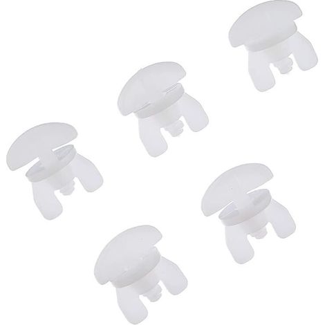 Curtain Track Rollers,24PCS Curtain Rod Ends Rod Caps Curtain Stoppers Plastic Drapery Rail Sliding Glider Replacement Accessories