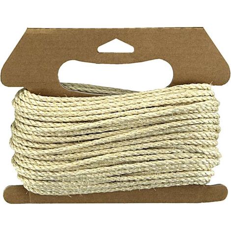 Max-Power DY2701791 Corda Multiuso in Sisal, 10 Metri, 8 mm
