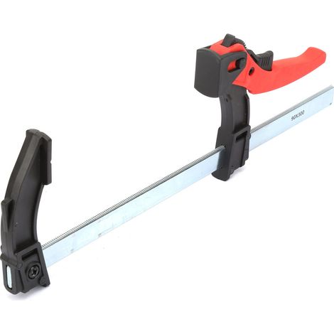 Bande de serrage rapide pour le travail du bois, outil de serrage de type F à cliquet pour le travail du bois extrudé (90300 mm) (1/5)