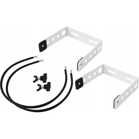 Soporte de extensión Omnitronic BOB-4 blanco (2 unidades) - Soportes para altavoces (1/2)