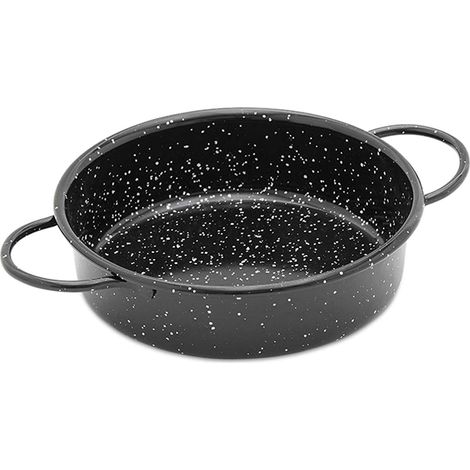 Emaille runder Teller Ø 16cm