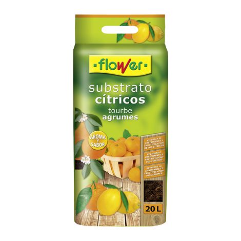 Agrumi subrerate fiore, borsa con asa, 20 litri