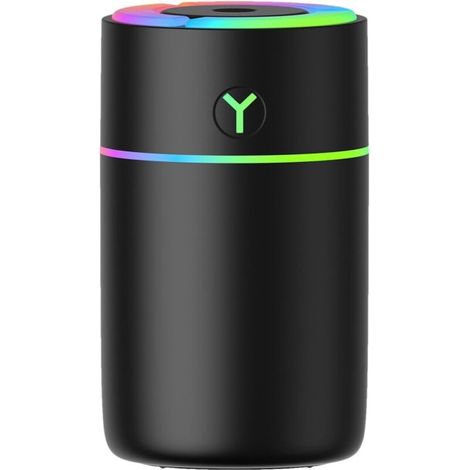 Umidificatore per auto con diffusore, deodorante intelligente, umidificatore portatile e colorato a forma di bicchiere (1/4)