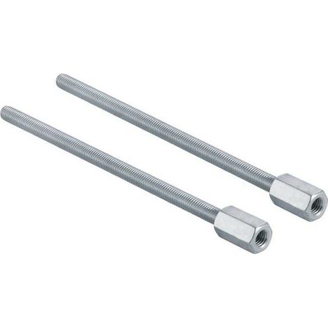 Geberit Duofix Kit Extensiones Plateadas 20-40 cm