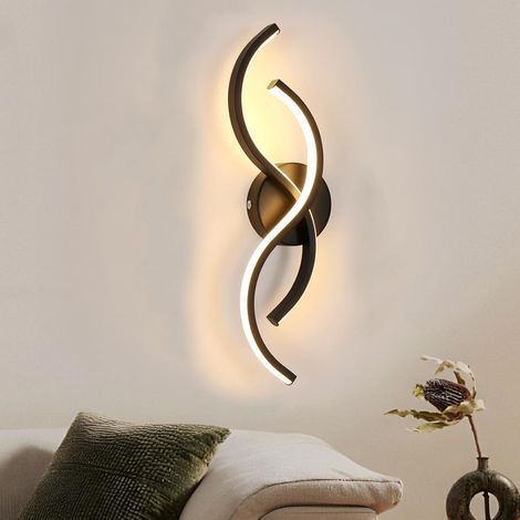 Goeco – Applique murale LED 15W 1687LM – Design moderne 42cm – Éclairage intérieur blanc chaud 3000K – Pour salon, chambre, couloir