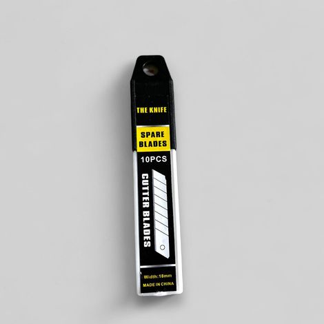 Recharge Lames Cutter 18 mm Pack de 10 Lames Ultra-Traçantes